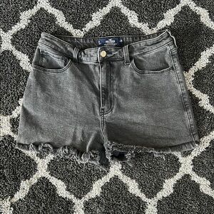 Hollister Women's Gray Ultra High-Rise Denim Shorts Size 9/29